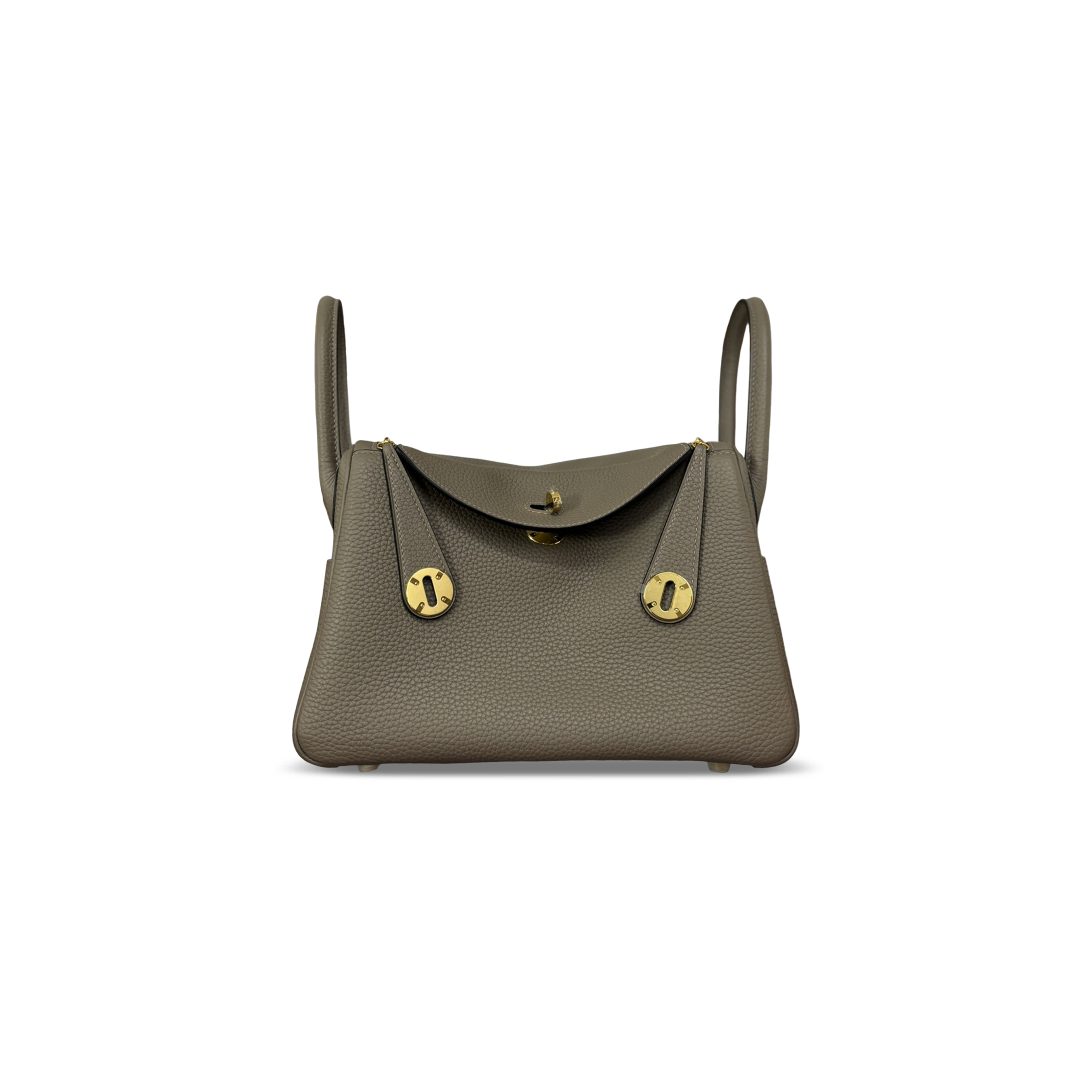 HERMÈS LINDY 26 CLEMENCE TRENCH GOLD HARDWARE (26*18*12cm)